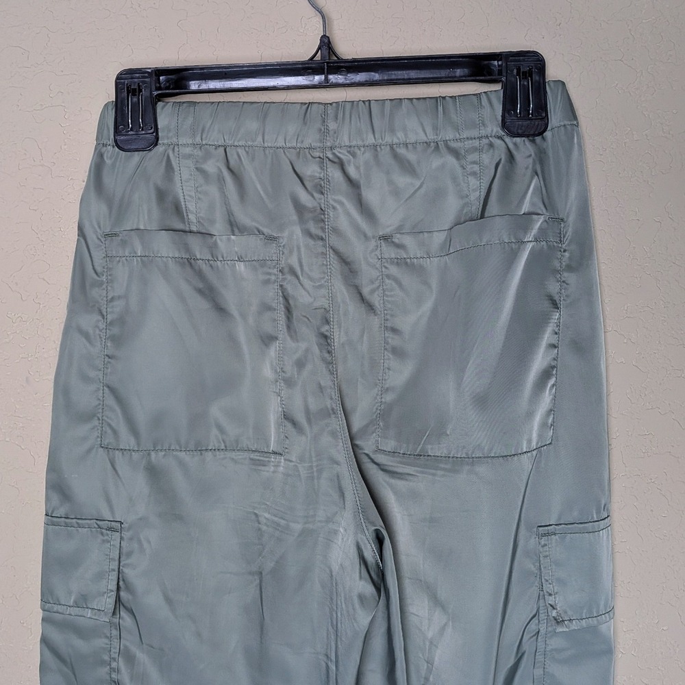 Pistola Cargo Jogger Pants XS Sage Green Drawstring Waist Utility Pockets Street - Picture 6 of 8